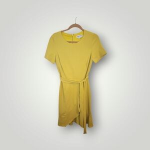 Shelby & Palmer Yellow Midi Dress